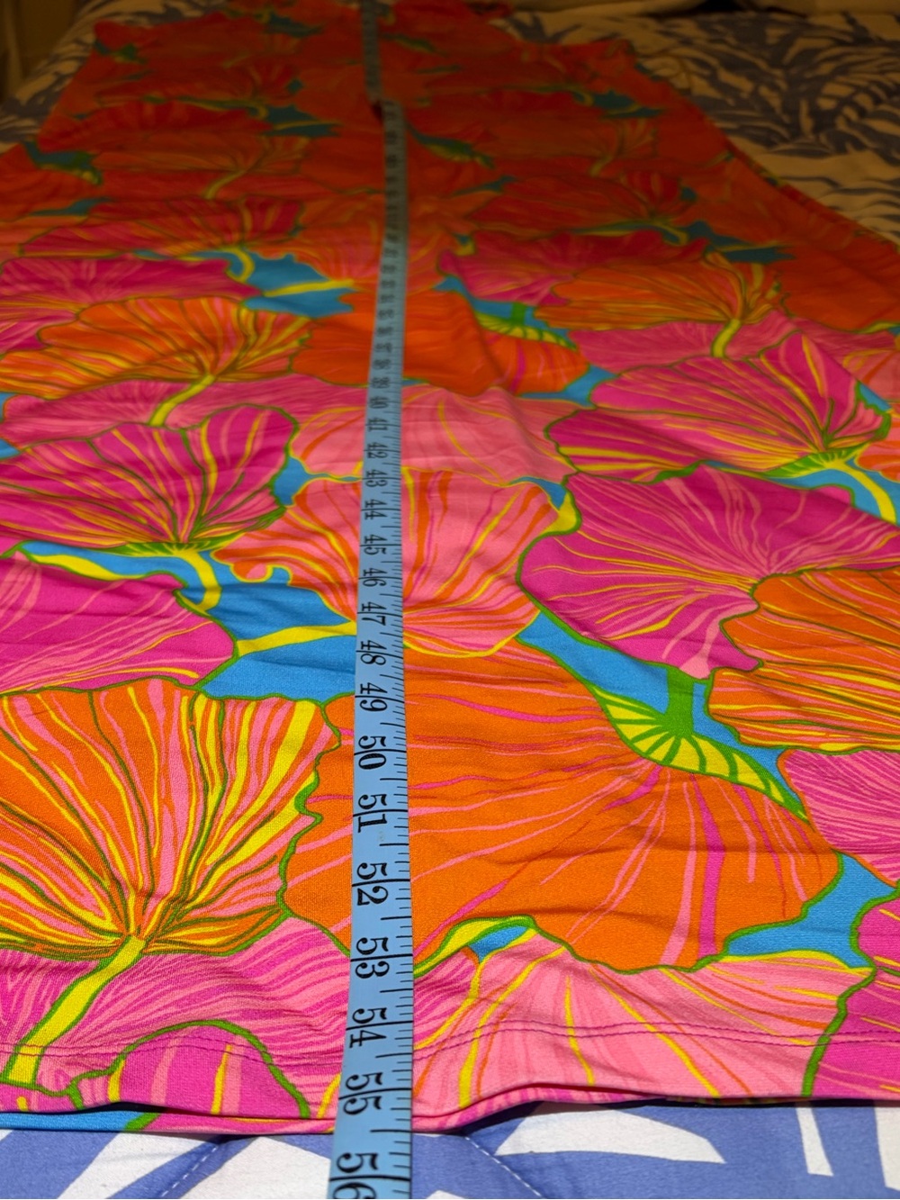 NWT Trina Turk Pink & Orange Floral Maxi Dress with Peephole Back. Size Medium - Picture 9 of 10